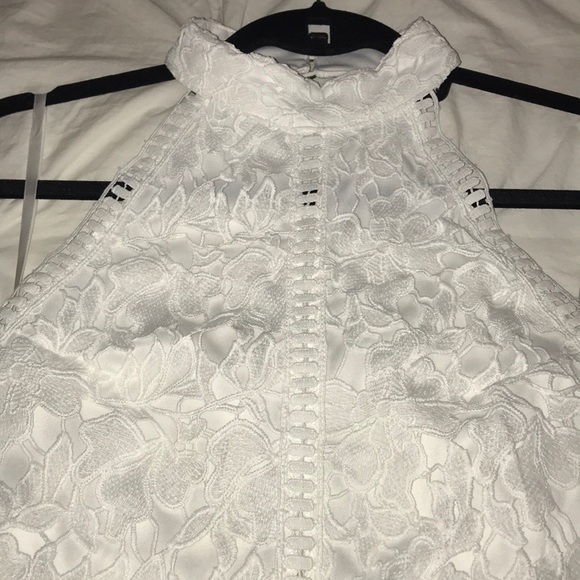 White Lace Romper, Size Small! NWT! - Picture 6 of 7